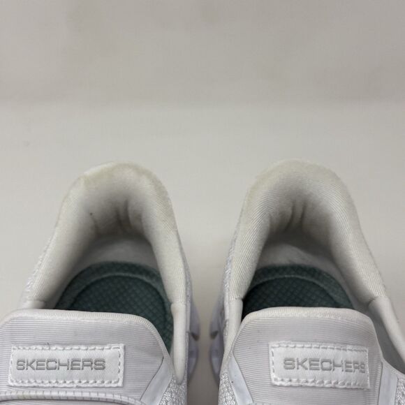 Skechers Slip-Ins Glide Step Persistence Shoes Womens 8.5 White Hands Free - Picture 13 of 16